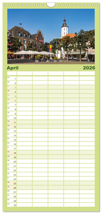 Am Niederrhein - Xanten (CALVENDO Familienplaner 2026)