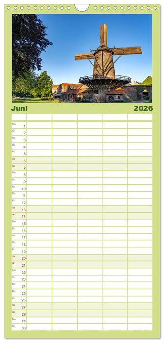 Am Niederrhein - Xanten (CALVENDO Familienplaner 2026)