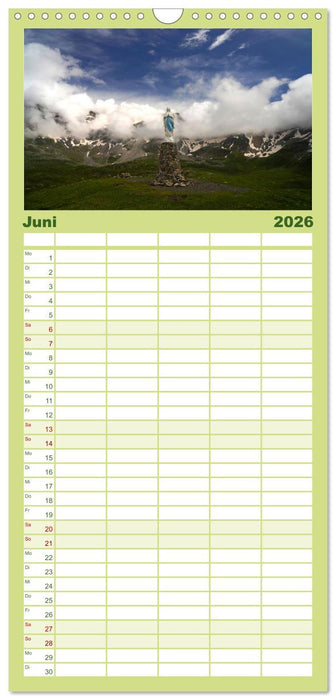 Frankreich - die Pyrenäen (CALVENDO Familienplaner 2026)