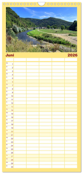 Erlebe mit mir die Wanderregionen im Ahrtal - Altenahr (CALVENDO Familienplaner 2026)