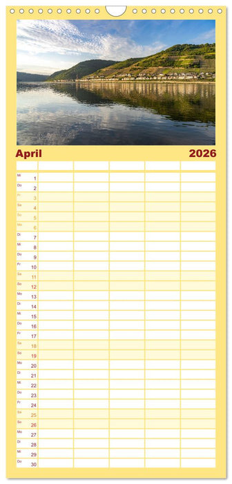 Der Rhein (CALVENDO Familienplaner 2026)