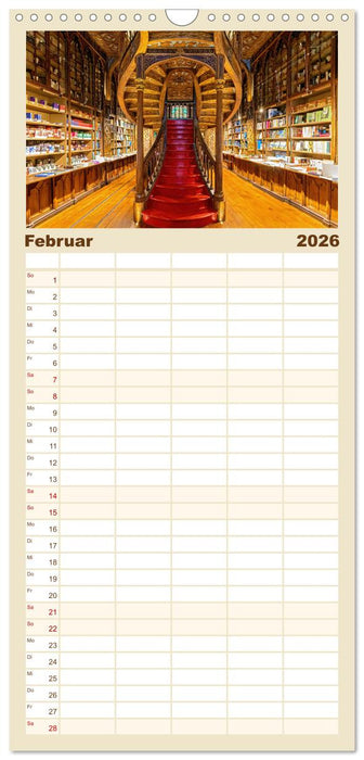 Von Porto bis an die Algarve (CALVENDO Familienplaner 2026)