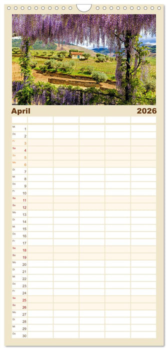 Von Porto bis an die Algarve (CALVENDO Familienplaner 2026)