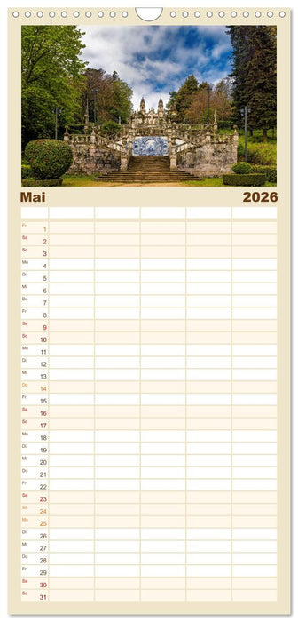 Von Porto bis an die Algarve (CALVENDO Familienplaner 2026)