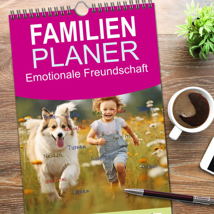 Emotionale Freundschaft (CALVENDO Familienplaner 2026)