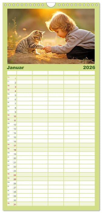 Emotionale Freundschaft (CALVENDO Familienplaner 2026)