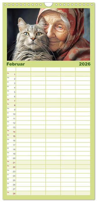 Emotionale Freundschaft (CALVENDO Familienplaner 2026)