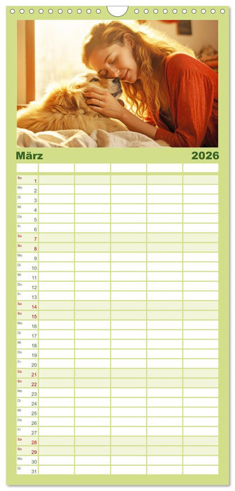 Emotionale Freundschaft (CALVENDO Familienplaner 2026)