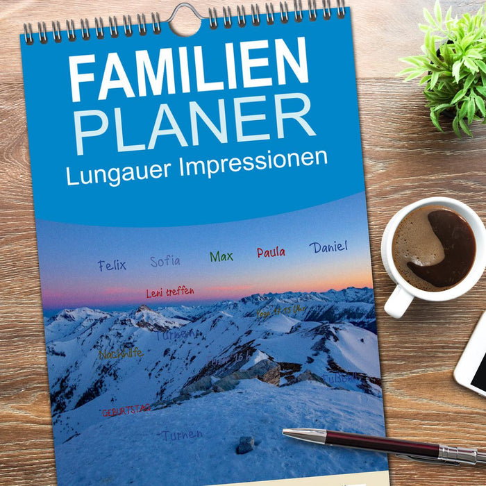 Lungauer Impressionen (CALVENDO Familienplaner 2026)