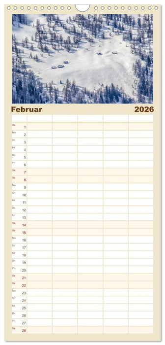 Lungauer Impressionen (CALVENDO Familienplaner 2026)