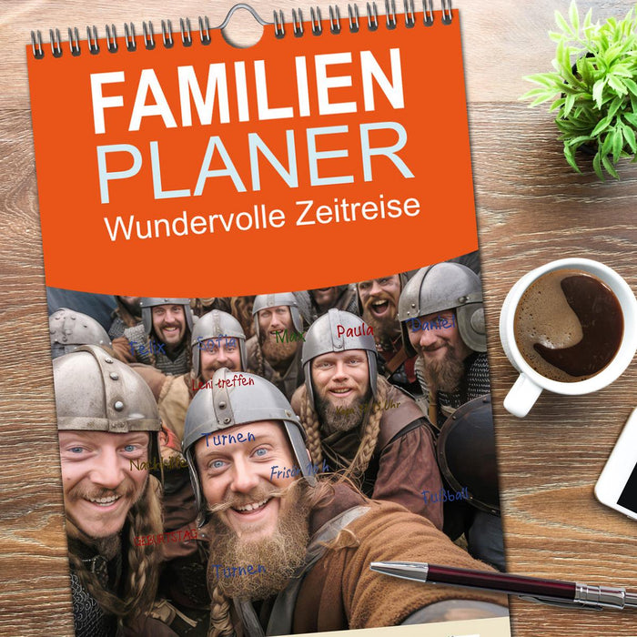 Wundervolle Zeitreise (CALVENDO Familienplaner 2026)