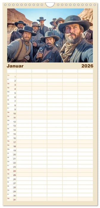 Wundervolle Zeitreise (CALVENDO Familienplaner 2026)