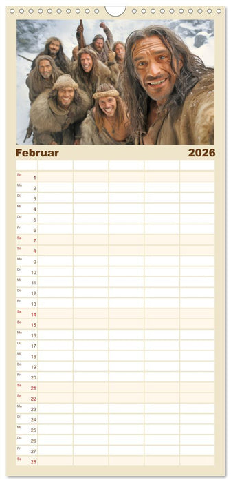 Wundervolle Zeitreise (CALVENDO Familienplaner 2026)