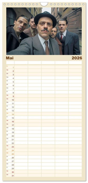 Wundervolle Zeitreise (CALVENDO Familienplaner 2026)