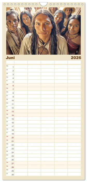 Wundervolle Zeitreise (CALVENDO Familienplaner 2026)