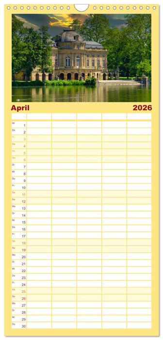 Süddeutschland im Fokus (CALVENDO Familienplaner 2026)