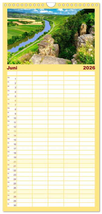 Süddeutschland im Fokus (CALVENDO Familienplaner 2026)