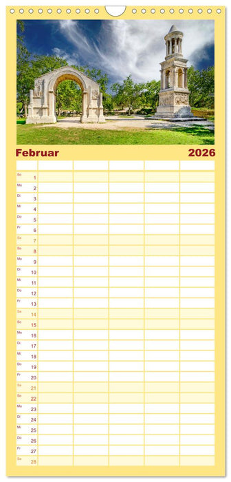 Provence. Licht und Lebensfreude (CALVENDO Familienplaner 2026)