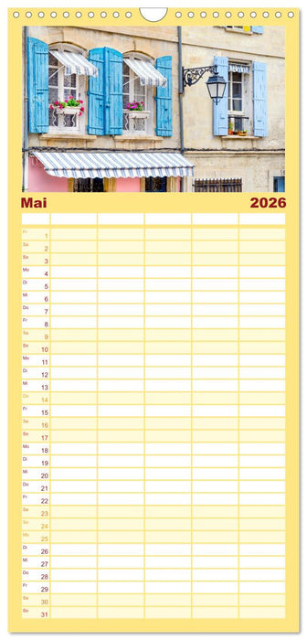 Provence. Licht und Lebensfreude (CALVENDO Familienplaner 2026)