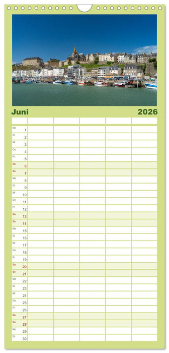 Frankreich - die Normandie (CALVENDO Familienplaner 2026)