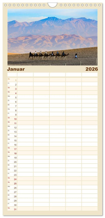 Marrakesch Eine Stadt aus 1001 Nacht (CALVENDO Familienplaner 2026)