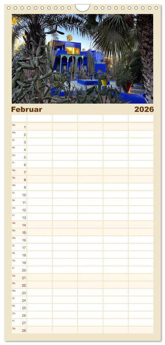 Marrakesch Eine Stadt aus 1001 Nacht (CALVENDO Familienplaner 2026)