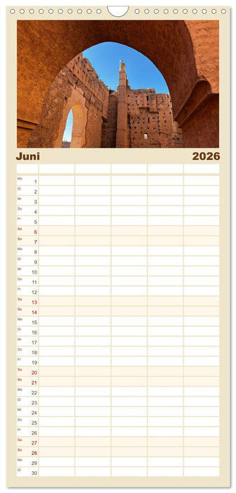 Marrakesch Eine Stadt aus 1001 Nacht (CALVENDO Familienplaner 2026)