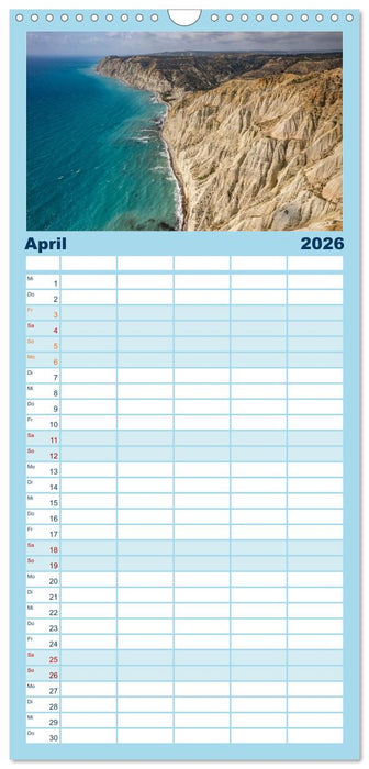 Trauminsel Zypern (CALVENDO Familienplaner 2026)