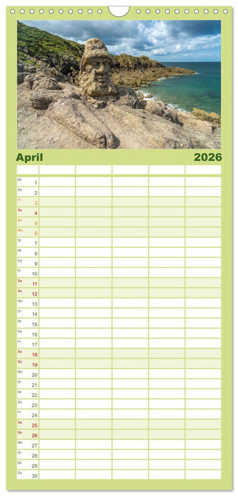 Frankreich - die Bretagne (CALVENDO Familienplaner 2026)