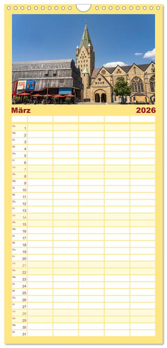 Ostwestfalen - Paderborn (CALVENDO Familienplaner 2026)
