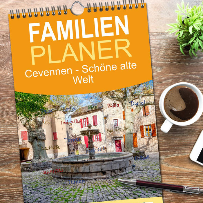 Cevennen - Schöne alte Welt (CALVENDO Familienplaner 2026)