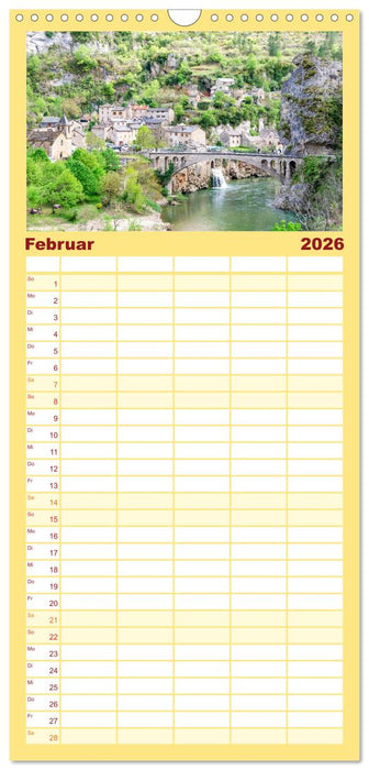 Cevennen - Schöne alte Welt (CALVENDO Familienplaner 2026)