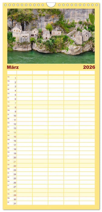 Cevennen - Schöne alte Welt (CALVENDO Familienplaner 2026)