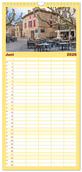 Cevennen - Schöne alte Welt (CALVENDO Familienplaner 2026)