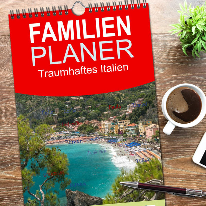 Traumhaftes Italien (CALVENDO Familienplaner 2026)