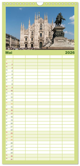 Traumhaftes Italien (CALVENDO Familienplaner 2026)