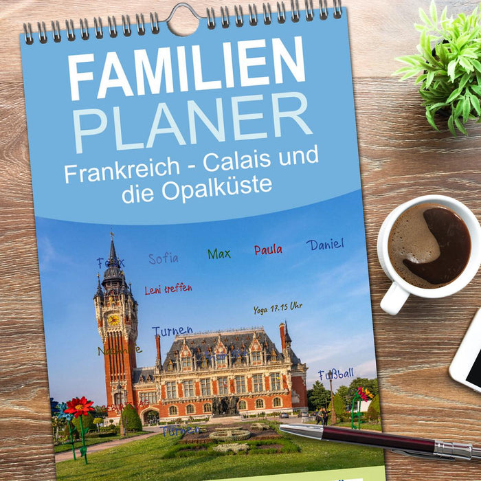 Frankreich - Calais und die Opalküste (CALVENDO Familienplaner 2026)