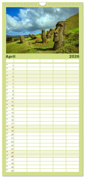 Magie dieses Südamerikanischen Landes, Chile (CALVENDO Familienplaner 2026)