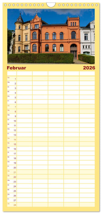 Schwerin - Wir sind Welterbe (CALVENDO Familienplaner 2026)