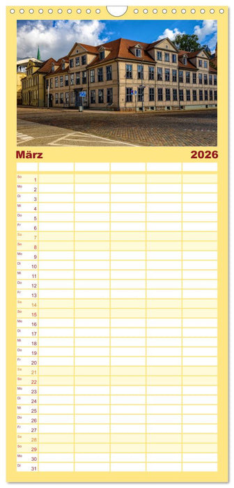 Schwerin - Wir sind Welterbe (CALVENDO Familienplaner 2026)