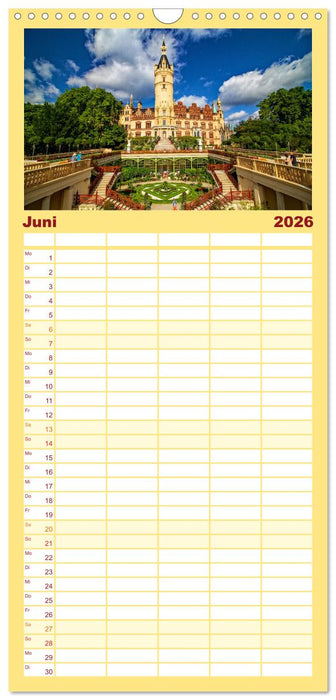 Schwerin - Wir sind Welterbe (CALVENDO Familienplaner 2026)
