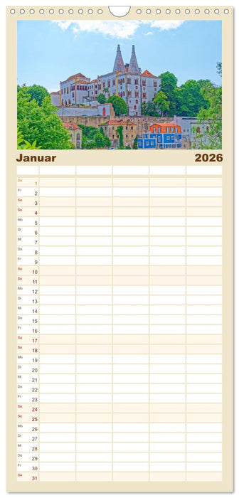 Lissabon und seine Wahrzeichen - Zwischen Tradition und Moderne (CALVENDO Familienplaner 2026)