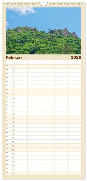 Lissabon und seine Wahrzeichen - Zwischen Tradition und Moderne (CALVENDO Familienplaner 2026)