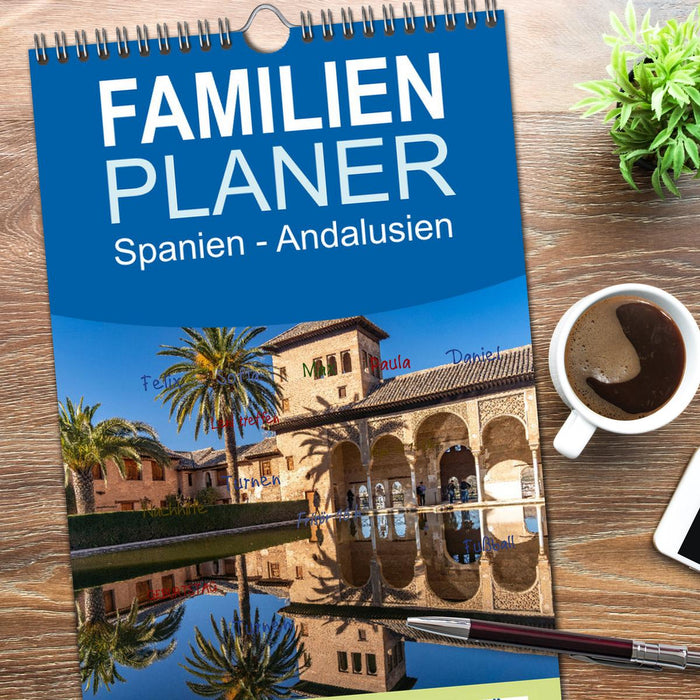 Spanien - Andalusien (CALVENDO Familienplaner 2026)