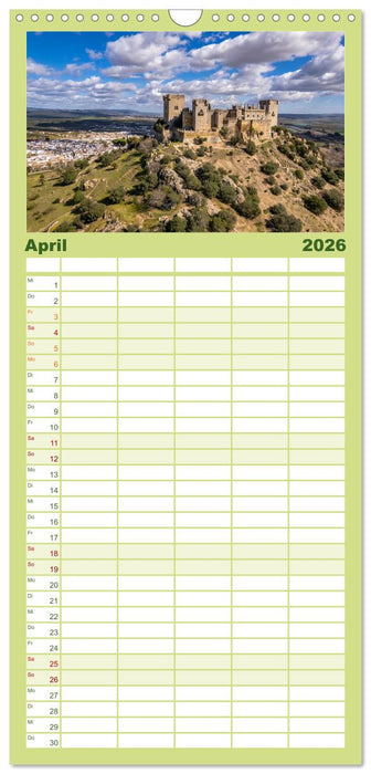 Spanien - Andalusien (CALVENDO Familienplaner 2026)
