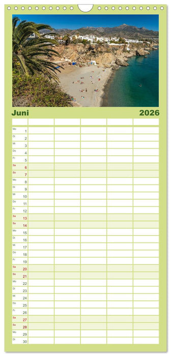 Spanien - Andalusien (CALVENDO Familienplaner 2026)