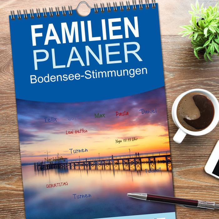 Bodensee-Stimmungen (CALVENDO Familienplaner 2026)