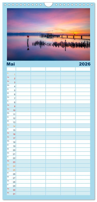 Bodensee-Stimmungen (CALVENDO Familienplaner 2026)