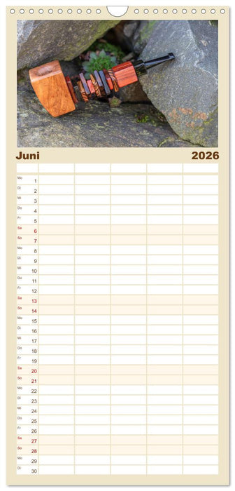 Tabakpfeifenkunst (CALVENDO Familienplaner 2026)