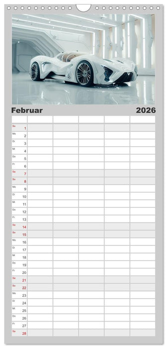 Future Rides (CALVENDO Familienplaner 2026)